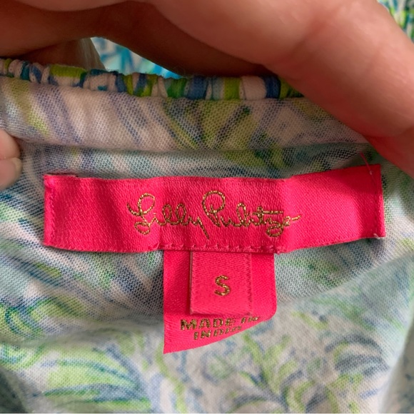 Lilly Pulitzer Idara one-shoulder romper in resort white out to play size S - Picture 5 of 9